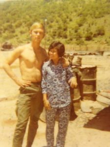 Photo of Jim and Tanti in Vietnam.
