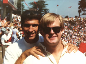 Photo of Jeff and the half-brother he was raised with.