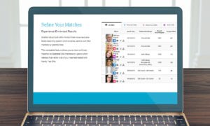 Photo: Family Finder's DNA matching feature.