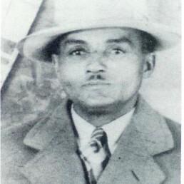 Portrait of Samuel Joseph Jackson, Michael Jackson's paternal grandfather, born 1893 in Mississippi
