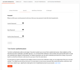 Enable 2FA from your Account Settings to add extra security if you skipped setup during your first FamilyTreeDNA login.
