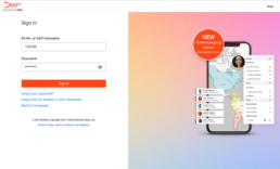 Enter your kit number or GAP username and password as the first step in signing in with 2FA enabled.