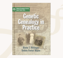 Cover of Genetic Genealogy in Practice by Blaine Bettinger, part of the FamilyTreeDNA gift guide.