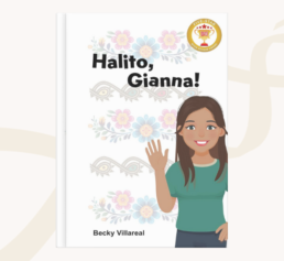 Cover of Halito, Gianna! by Becky Villareal, a children’s genealogy book featured in the FamilyTreeDNA gift guide.