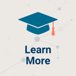 Graduation cap above Learn More for DNA surprises and genetic identity education.