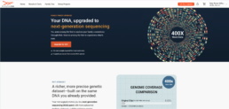 Family Finder NGS upgrade product page with pricing and genome coverage comparison